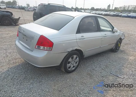 2008 Kia Spectra Ex from USA, damaged, VIN KNAFE122485516843
